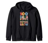 100 Jours à Regarder Mes élèves Grandir Sweat à Capuche