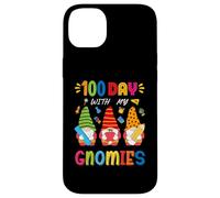 100 Jours avec Mes Gnomes, Un Joyeux 100e Jour d'école Coque pour iPhone 14 Plus