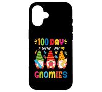 100 Jours avec Mes Gnomes, Un Joyeux 100e Jour d'école Coque pour iPhone 16
