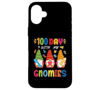 100 Jours avec Mes Gnomes, Un Joyeux 100e Jour d'école Coque pour iPhone 16 Plus