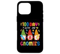 100 Jours avec Mes Gnomes, Un Joyeux 100e Jour d'école Coque pour iPhone 16 Pro Max