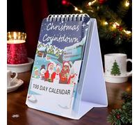 100 Jours Calendrier À Rebours De Noël, 100 Jours Déchirure Du Compte À Rebours De Noël 2025, Interactive Wall Art Art Home Boursepiece Pour Les Adolescents