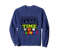 100 Jours d'apprentissage du Temps de Jeu Sweatshirt