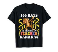 100 Jours de Conduite Mon Professeur Bananas Dabbing Monkey School T-Shirt