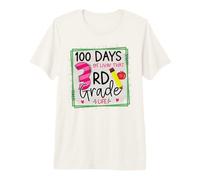 100 Jours de Vie dans Cette Vie de 3e année 100e Jour d'école T-Shirt Haut de Gamme