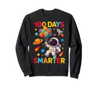 100 Jours d'école Astronaute Space Boys Kids 100th Day Sweatshirt