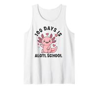 100 Jours d'école, C'est drôle Axolotl Last Days of School Débardeur