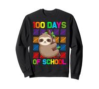 100 Jours d'école Paresseux Maternelle Sweatshirt