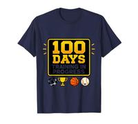 100 Jours d'entraînement en Cours - Édition Sports Challenge T-Shirt