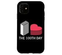 100 Jours J'aime Le 100e Jour d'un Enseignant ou d'un étudiant Coque pour iPhone 11