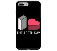 100 Jours J'aime Le 100e Jour d'un Enseignant ou d'un étudiant Coque pour iPhone 7 Plus/8 Plus