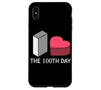 100 Jours J'aime Le 100e Jour d'un Enseignant ou d'un étudiant Coque pour iPhone XS Max