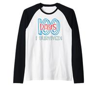 100 Jours où J'Ai survécu - 100 Jours d'école Manche Raglan