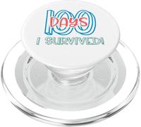100 Jours où J'Ai survécu - 100 Jours d'école PopSockets PopGrip pour MagSafe