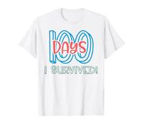 100 Jours où J'Ai survécu - 100 Jours d'école T-Shirt