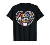 100 Jours Smarter KinderStronger Braver Brighter Student Kids T-Shirt