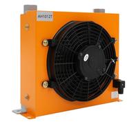100 l/min - Refroidisseur d'air hydraulique - Diffuseur d'huile refroidi à l'air - 120 W - Refroidisseur d'huile hydraulique pour machines hydrauliques, production d'énergie éolienne et autres