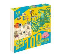 100 labyrinthes pour super futés 7-9 ans - Sandra Lebrun - Hugo Jeunesse - broché - Livre-jeu