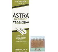 100 Lames Asṭra Platinum avec crayon hémostatique