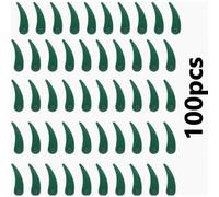 100 lames de rechange en plastique pour coupe-bordures sans fil, lames de coupe durables pour l'entretien du jardin