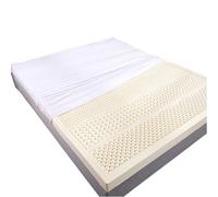 100 % latex naturel lavable en caoutchouc pur importé respirant nid d'abeille ventilation 10,2 cm épaisseur 90 x 210 cm parfait pour le confort et le soutien.