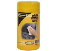 Lingette Nettoyante Fellowes 9970330 Distributeur Ecran 100 Pièces