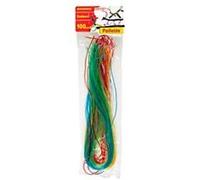 Kim'Play Fils à scoubidou – 100 brins pailletés 80 cm – Multicolore