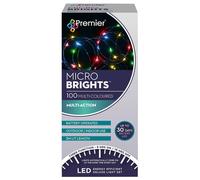 100 Lumières De Noël Micro Brillantes Multicolores À Multi Actions - PREMIER