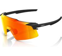 100% Lunettes de Sport Aerocraft Hiper noir hiper red multilayer mirror