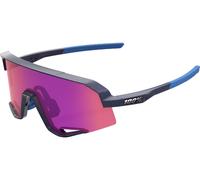 100% Lunettes de Sport Miroir Slendale bleue/noir