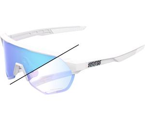 100% Lunettes de sport S2 photochromiques blanc