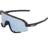 100% Lunettes de sport Slendale Hiper de 100% noir hiper blue multilayer mirror