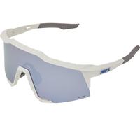 100percent Speedcraft Sunglasses Clair Hiper Blue Multilayer Mirror/CAT3 Matte White