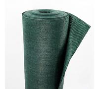 100 M Filet D'ombrage, Brise-Vue Pour Clôture, Bâche De Tennis, Filet Pare-Vent, Clôture De Protection Contre Les Regards, Claustra 150 G, 2 M Vert