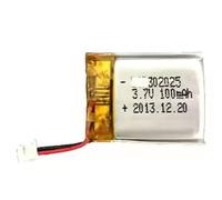 100 mAh 302025 230 mAh 452030 250 mAh 3,7 V 471162 1 pièce(100mAh)