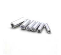 100 manchons de sertissage en aluminium for ligne pêche, diamètre 1-2 mm, for tuyaux bateau Pour CâBles En Acier, CâBle MéTallique