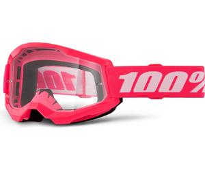 100% Masque Strata 2 Goggle Clear Lens violet