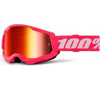 100percent Strata 2 Goggles Rose Mirror Red Lens/CAT3 Pink