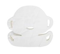 100 masques faciaux jetables en coton, masque hydratant pour soin de la peau à faire soi-même, feuilles de traitement facial en fibres naturelles avec ajustement 3D, pour une
