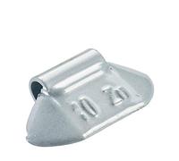 100× masse à frapper Perfect Equipment -Typ 84- 10 g, zinc, argent