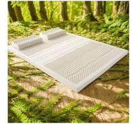 100% Matelas en Latex Naturel Matelas en Latex Naturel Maison Simple Double Tapis avec Housse Twin Full Size,Thickness 7.5cm,3in,200x220cm(79x87in)
