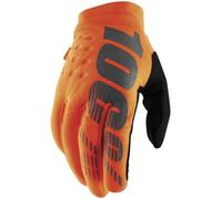 100% Men's Brisker Cold-Weather Gants M Flo Orange/Noir 10003-00011