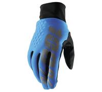 100% Men's Hydromatic Étanche Brisker Gant S Cyan / Noir/Gris 10010-002-10