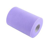 100 mètres 15cm bricolage décoration de mariage Tulle rouleau bobine vêtements tricot tissu pour la couture(C25 violet)
