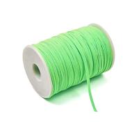 100 mètres de bande élastique colorée de 3 mm et 6 mm, ruban plat en caoutchouc pour la confection de ceintures et d'élastiques à cheveux,6mm