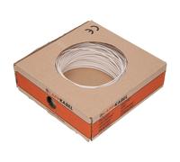 100 Mètres Lapp Câble Cordon PVC Unipolaire H05V-K 0,5 MM ² Blanc Conducteur de