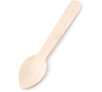 100 mini cuillères verrines en bois