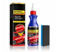 100 ml Efface rayures voiture, Kit réparation carrosserie avec éponge Réparateur micro rayures anti rayures polish rénovation peinture auto lustreur carrosserie