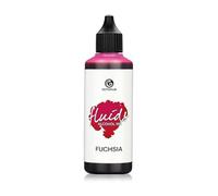 100 ml Fluids Alcohol Ink FUCHSIA, Encre à alcool pour Fluid Art et Resin Art, rose