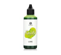 100 ml Fluids Alcohol Ink LIME, Encre à alcool pour Fluid Art et Resin Art, vert
